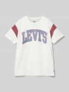 Levi’s® Kids T-Shirt mit Logo-Print in Offwhite, Größe 152