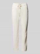 Marc O'Polo Hose aus Lyocell-Mix in unifarbenem Design in Offwhite, Gr...