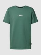Balr. T-Shirt mit Label-Print Modell 'Q Series' in Gruen, Größe XXL