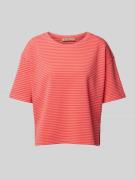 Smith and Soul T-Shirt mit Streifenmuster in Pink, Größe XS