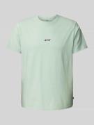 Levi's® Relaxed Fit T-Shirt mit Logo-Stitching in Mint, Größe L