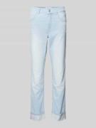 Angels Cropped Jeans in unifarbenem Design Modell 'Cici' in Hellblau, ...