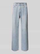 REVIEW Jeans im 5-Pocket-Design in Hellblau, Größe 28