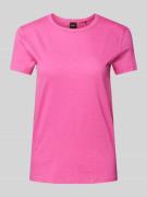 BOSS Orange T-Shirt mit Rundhalsausschnitt Modell 'Esla' in Pink, Größ...