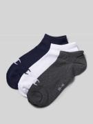 CHAMPION Sneakersocken mit Label-Print im 3er-Pack in Marine, Größe 39...