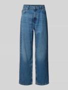 Hugo Blue Loose Fit Jeans mit Label-Details Modell 'Leni' in Jeansblau...