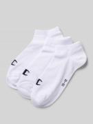 CHAMPION Sneakersocken mit Label-Print im 3er-Pack in Weiss, Größe 39-...