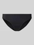 MAGIC Bodyfashion Bikini-Hose im unifarbenen Design in Black, Größe L