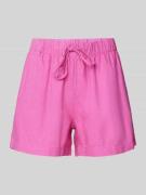 Only Shorts mit elastischem Bund Modell 'CARO' in Pink, Größe XS