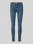 Gina Tricot High Waist Jeans in unifarbenem Design Modell 'Molly' in J...