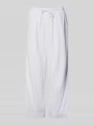 FREE/QUENT Leinenhose mit elastischem Bund Modell 'Lava' in Offwhite, ...