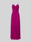 Laona Abendkleid mit Raffungen in Pink, Größe 32