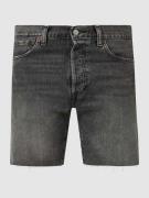 Levi's® Jeansshorts aus Baumwolle Modell '501™' in Dunkelgrau, Größe 2...