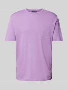 Marc O'Polo T-Shirt mit Rundhalsausschnitt in Flieder, Größe S
