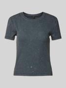 Only T-Shirt im Used-Look Modell 'ONLVALERIE' in Black, Größe XS