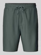 Only & Sons Regular Fit Sweatshorts mit Feinripp Modell 'DRUM LIFE' in...