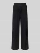 Stefanel Flared Cut Jogpants mit elastischem Bund in Black, Größe 38