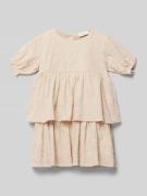 Lil Atelier Kleid mit Volants Modell 'FAUNA' in Sand, Größe 92