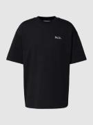 Balr. T-Shirt mit Label-Stitching Modell 'Game of the Gods' in Black, ...