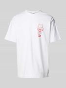 Vertere T-Shirt mit Motiv-Print Modell 'DEVIL S SOUND' in Weiss, Größe...