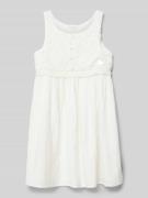 Guess Kleid mit Knopfleiste in Offwhite, Größe 152