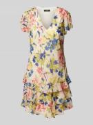 Lauren Ralph Lauren Knielanges Kleid mit Volants Modell 'RACHNA' in Ge...
