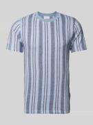 Lindbergh Relaxed Fit T-Shirt mit Streifenmuster Modell 'Towel striped...