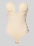 Magic Bodyfashion Body im trägerlosen Design Modell 'Luve' in Beige, G...