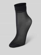 camano 20 DEN Feinstrumpfsocken im 2er-Pack Modell 'Basic' in Black, G...