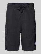 Hugo Blue Cargoshorts mit elastischem Bund Modell 'Giulio' in Black, G...