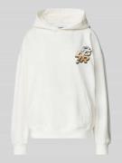 Pegador Oversized Hoodie mit Label-Print Modell 'HOWITT' in Offwhite, ...