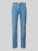 Brax Straight Fit Jeans mit Label-Patch Modell 'CHUCK' in Hellblau, Gr...
