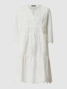 WHITE LABEL Kleid aus Lochspitze in Offwhite, Größe 42