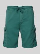 MCNEAL Shorts in unifarbenem Design mit elastischem Bund in Schilf, Gr...