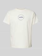 Ellesse T-Shirt mit Label-Print Modell 'MELODI' in Offwhite, Größe S