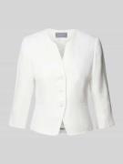 WHITE LABEL Blazer mit Knopfleiste in Offwhite, Größe 44