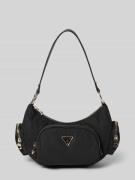 Guess Handtasche mit Label-Applikation Modell 'ECO GEMMA' in Black, Gr...