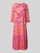 Betty Barclay Tunikakleid aus Viskose im Stufen-Look in Pink, Größe 36