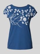 Lauren Ralph Lauren T-Shirt mit floralem Muster Modell 'GRIETA' in Jea...