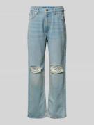 Hugo Blue Jeans im Used-Look Modell 'Elyah' in Hellblau, Größe 25/34