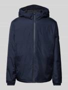 Tommy Hilfiger Windbreaker mit Label-Schriftzug in Marine, Größe L