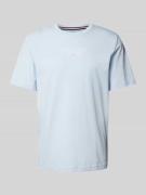 Jack & Jones Premium T-Shirt mit Label-Print in Hellblau, Größe S