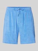 POLO RALPH LAUREN Regular Fit Shorts mit Logo-Stitching in Hellblau, G...