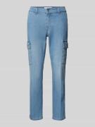 Angels Straight Leg Jeans mit Cargotaschen Modell 'Cici' in Hellblau, ...