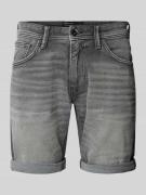 Tom Tailor Denim Regular Fit Jeansshorts im 5-Pocket-Design in Anthraz...