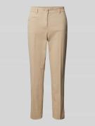 Cambio Regular Fit Stoffhose mit Leistentasche Modell 'Stella' in Sand...