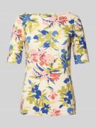 Lauren Ralph Lauren T-Shirt mit floralem Allover-Print Modell 'JUDY' i...