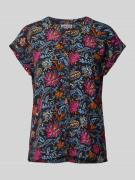Jake*s Casual Bluse mit Paisley-Muster in Black, Größe 34
