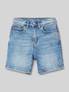 Tom Tailor Jeansshorts mit 5-Pocket-Design in Hellblau, Größe 104