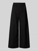 Fransa Regular Fit Culotte mit elastischem Bund Modell 'Hot' in Black,...